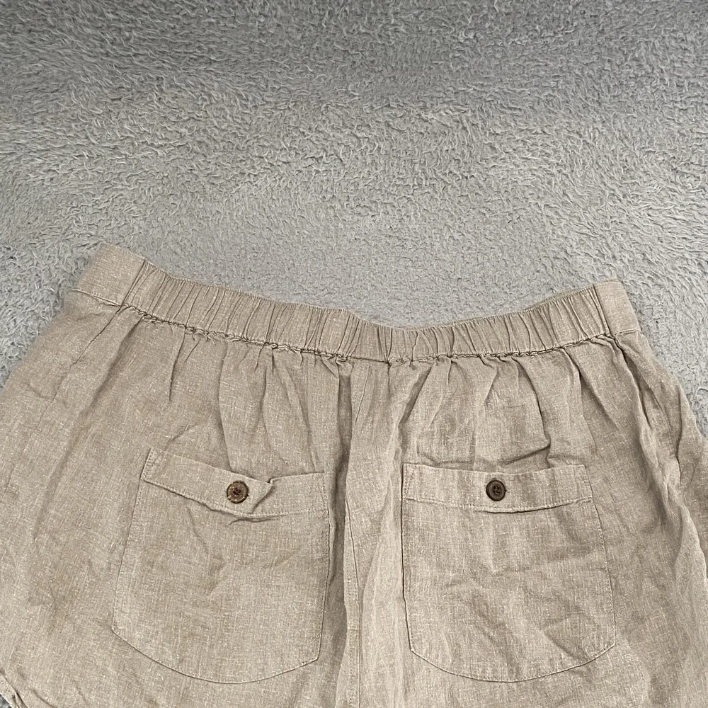 Patagonia Wrap Shorts Womens Large Beige Hemp Lyocell Neutral‎ Granola Beachy
